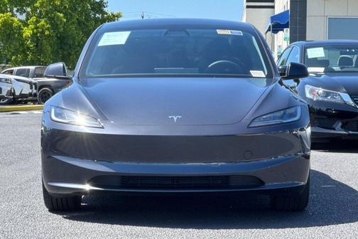 Stealth Grey 2025 Tesla Model 3 Long Range