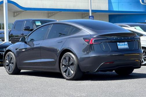 Stealth Grey 2025 Tesla Model 3 Long Range