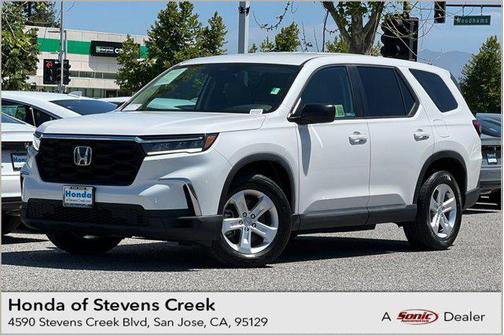 Platinum White Pearl 2024 Honda Pilot LX
