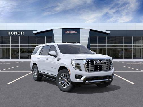 Glacier White Tricoat 2026 GMC Yukon Denali