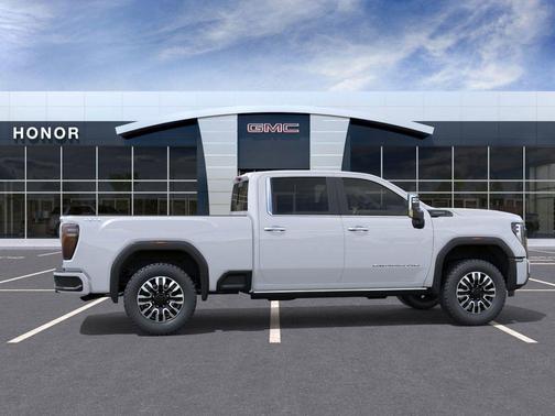 Glacier White Tricoat 2026 GMC Sierra 2500 Denali Ultimate
