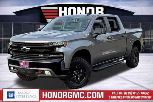 Satin Steel Metallic 2019 Chevrolet Silverado 1500 LT Trail Boss