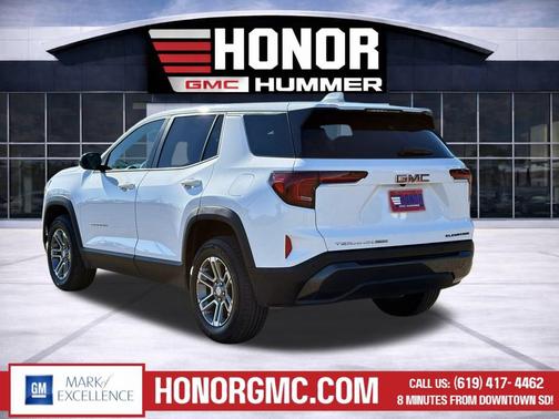 Summit White 2025 GMC Terrain AWD Elevation