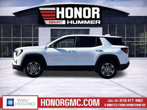 Summit White 2025 GMC Terrain AWD Elevation