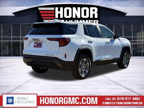 Summit White 2025 GMC Terrain AWD Elevation