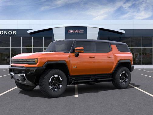 Afterburner Tintcoat (Orange) 2024 GMC HUMMER EV SUV 3X