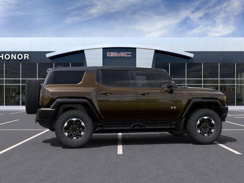 Deep Aurora Metallic (Dark Bronze) 2024 GMC HUMMER EV SUV 3X