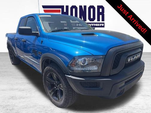 Hydro Blue Pearlcoat 2022 RAM 1500 Classic Warlock Quad Cab 4x2 6'4' Box