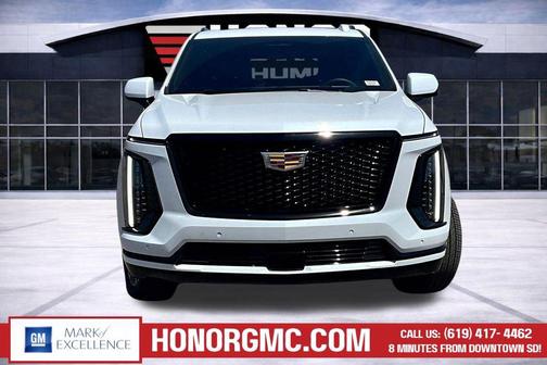 Vibrant White Tricoat 2026 Cadillac Escalade Sport