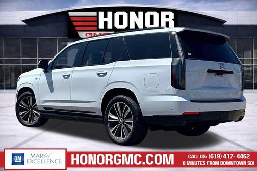 Vibrant White Tricoat 2026 Cadillac Escalade Sport