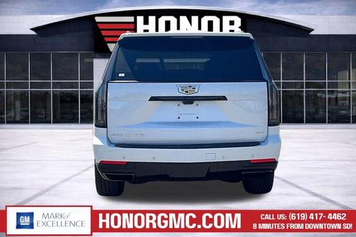 Vibrant White Tricoat 2026 Cadillac Escalade Sport