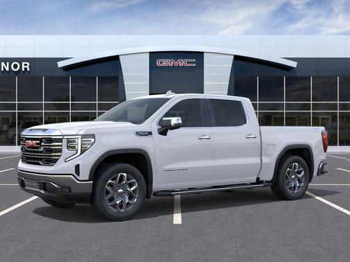 Summit White 2026 GMC Sierra 1500 SLT