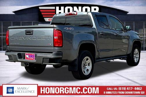 Satin Steel Metallic 2022 Chevrolet Colorado LT