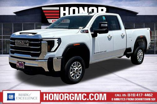 Summit White 2024 GMC Sierra 2500 SLE