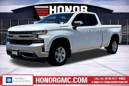 Summit White 2019 Chevrolet Silverado 1500 LT