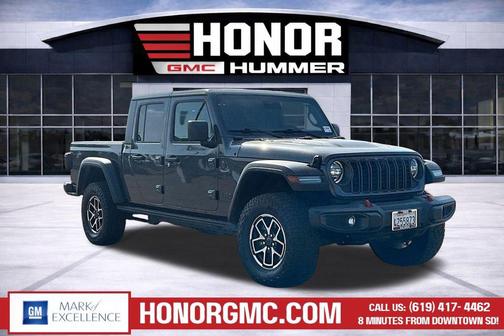Granite Crystal Metallic Clearcoat 2024 Jeep Gladiator Rubicon