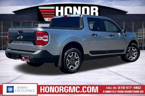 Iconic Silver Metallic 2022 Ford Maverick XLT