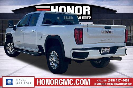 White Frost Tricoat 2020 GMC Sierra 2500 Denali