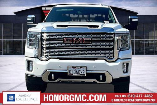 White Frost Tricoat 2020 GMC Sierra 2500 Denali