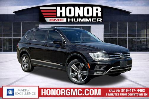 Deep Black 2020 Volkswagen Tiguan 2.0T SEL