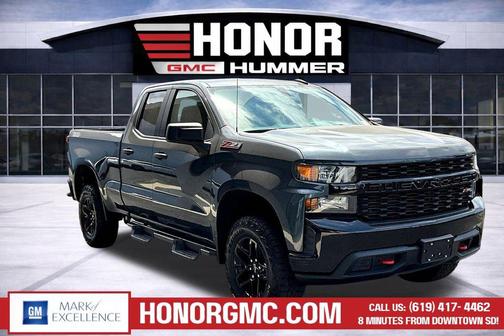 Shadow Gray Metallic 2019 Chevrolet Silverado 1500 Custom Trail Boss