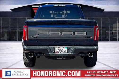 Antimatter Blue Metallic 2025 Ford F-150 Raptor