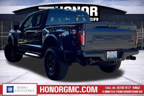 Antimatter Blue Metallic 2025 Ford F-150 Raptor