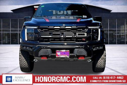 Antimatter Blue Metallic 2025 Ford F-150 Raptor