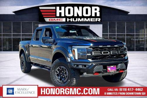 Antimatter Blue Metallic 2025 Ford F-150 Raptor
