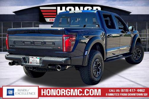 Antimatter Blue Metallic 2025 Ford F-150 Raptor