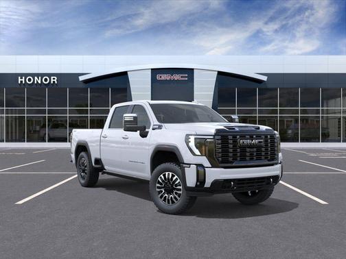 Glacier White Tricoat 2026 GMC Sierra 2500 Denali Ultimate