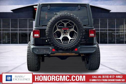 Black 2019 Jeep Wrangler Unlimited Sahara