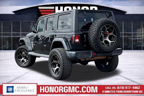 Black 2019 Jeep Wrangler Unlimited Sahara