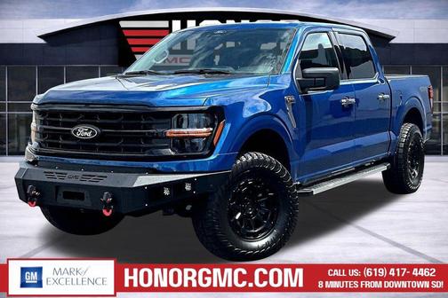 Blue Metallic 2025 Ford F-150 XLT