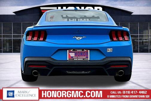 Grabber Blue Metallic 2024 Ford Mustang EcoBoost Premium