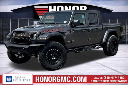 Granite Crystal Metallic Clearcoat 2022 Jeep Gladiator Mojave 4x4