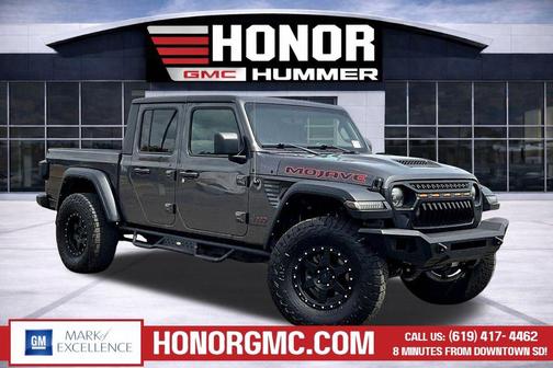 Granite Crystal Metallic Clearcoat 2022 Jeep Gladiator Mojave 4x4