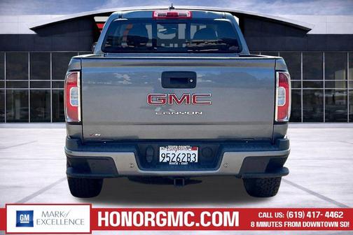 Satin Steel Metallic 2021 GMC Canyon Elevation