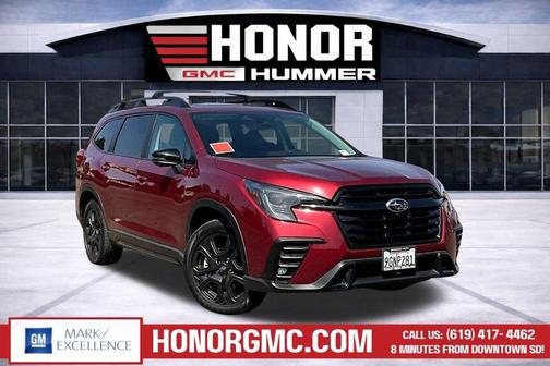 Crimson Red Pearl 2023 Subaru Ascent Onyx Edition Limited 7-Passenger