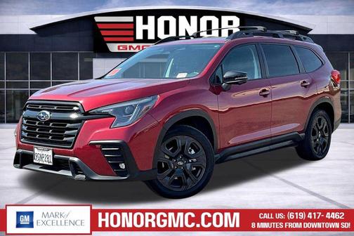 Crimson Red Pearl 2023 Subaru Ascent Onyx Edition Limited 7-Passenger