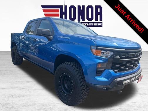 Glacier Blue Metallic 2022 Chevrolet Silverado 1500 Custom