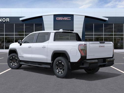 Summit White 2026 GMC Sierra EV Standard Range Elevation