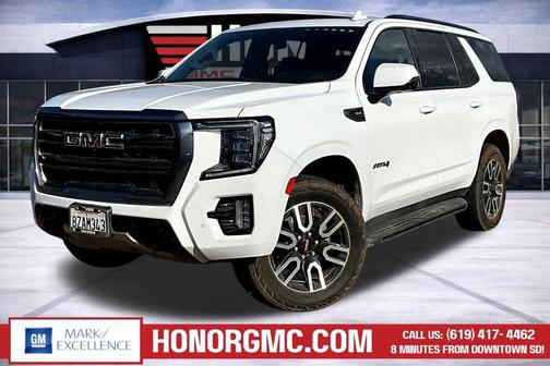 Summit White 2022 GMC Yukon 4WD AT4