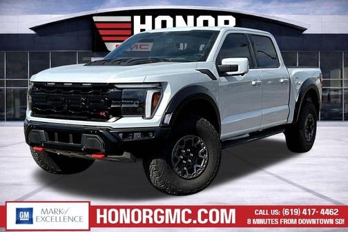 Space White Metallic 2025 Ford F-150 Raptor
