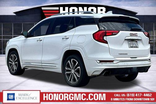 Summit White 2018 GMC Terrain Denali
