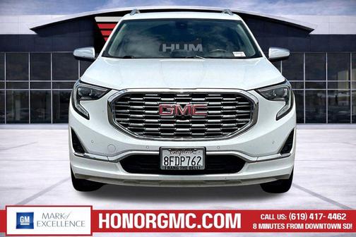 Summit White 2018 GMC Terrain Denali