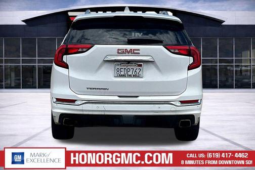 Summit White 2018 GMC Terrain Denali
