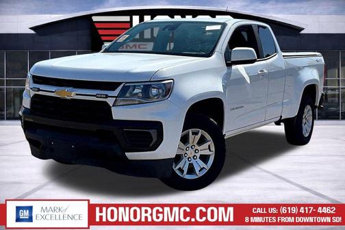 Summit White 2022 Chevrolet Colorado LT