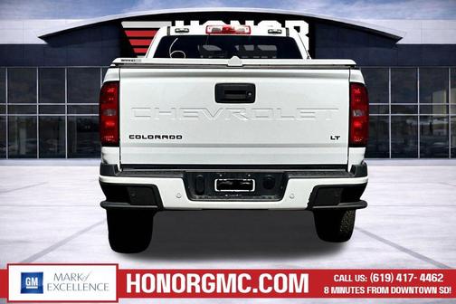 Summit White 2022 Chevrolet Colorado LT