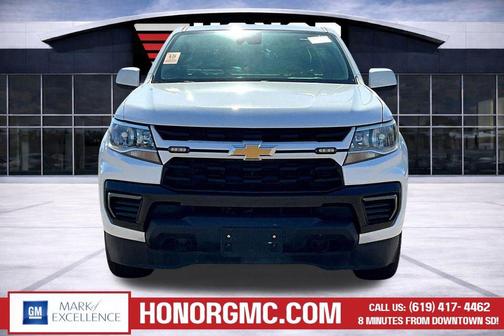 Summit White 2022 Chevrolet Colorado LT